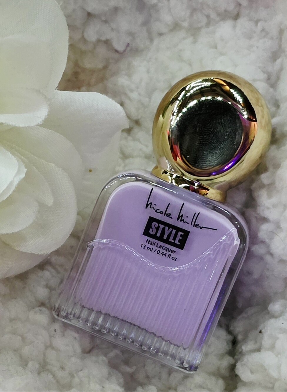 NEW Nicole Miller Style Nail Lacquer (Pastel Lavender) – 13ml / 0.44 fl oz